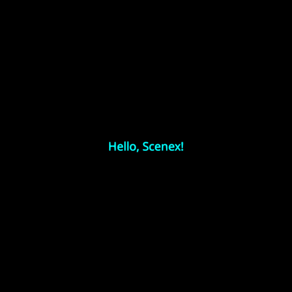 Screenshot of Basic Text