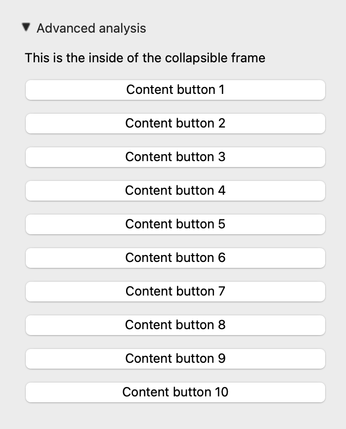 QCollapsible